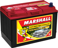 Replacement Batteries for all vehicles and boats Marshall Premium Battery